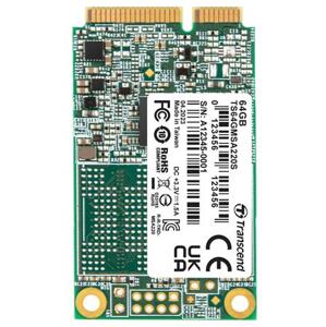 Transcend MSA220S 64GB SSD disk mSATA, SATA III 6Gb s (3D TLC), 550MB s R, 350MB s W; TS64GMSA220S