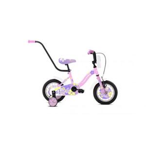 Capriolo Dětské jízdní kolo BMX 12"HT VIOLA růžovo-bílé; 120374