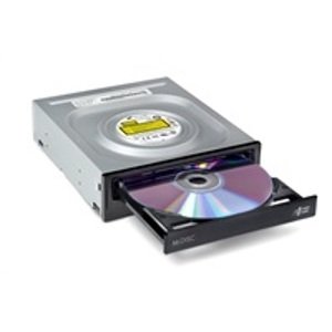 HITACHI LG - interní mechanika DVD-W/CD-RW/DVD±R/±RW/RAM/M-DISC GH24NSD5, 24x SATA, Black, bulk bez SW; GH24NSD5