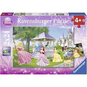 RAVENSBURGER Puzzle Okouzlující princezny 2x24 dílků; 111993