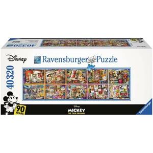 RAVENSBURGER Puzzle Mickey Mouse během let 40320 dílků; 123520