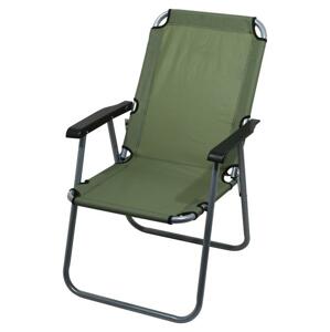 Cattara Židle kempingová skládací LYON tmavě zelená; 13459