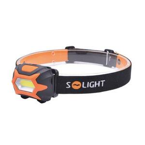 Solight čelová LED svítilna, 3W COB, 3x AAA; WH25