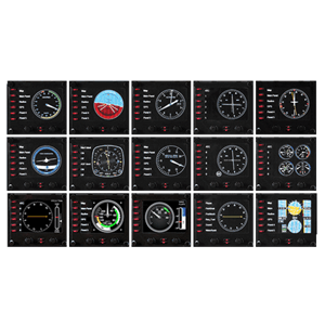 Logitech Saitek Pro Flight Instrument Panel; 945-000008