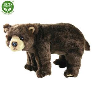 Rappa Plyšový medvěd hnědý stojící 40 cm ECO-FRIENDLY; 272620