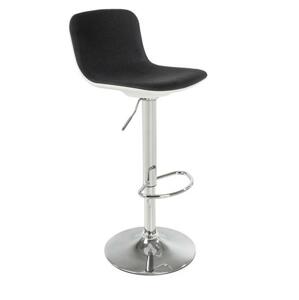 Barová židle G21 Lima látková, black; 60023300