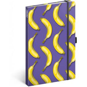 Notes Banány, linkovaný, 13 × 21 cm; A-8413