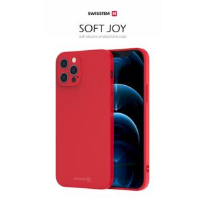Swissten pouzdro Soft Joy Apple iPhone 15 Plus červené; 34500323